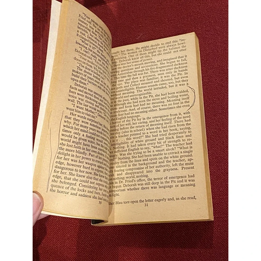 I NEVER PROMISED YOU A ROSE GARDEN HANNAH GREEN PB1964 STRANGE WORLD OF INSANITY